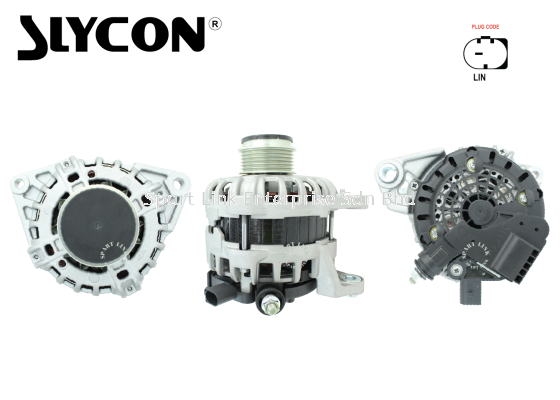 Alternator Proton Persona VVT Y2016-Present (SLYCON) 12V 110A 1Pin 6PK with Clutch Pulley New 