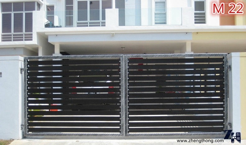 Aluminium Mix Gate - M22 Johor Bahru Gate Design  Aluminium Mix Gates Choose Sample / Pattern Chart