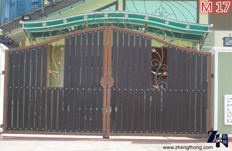 Aluminium Mix Gate - M17 Johor Bahru Gate Design  Aluminium Mix Gates Choose Sample / Pattern Chart