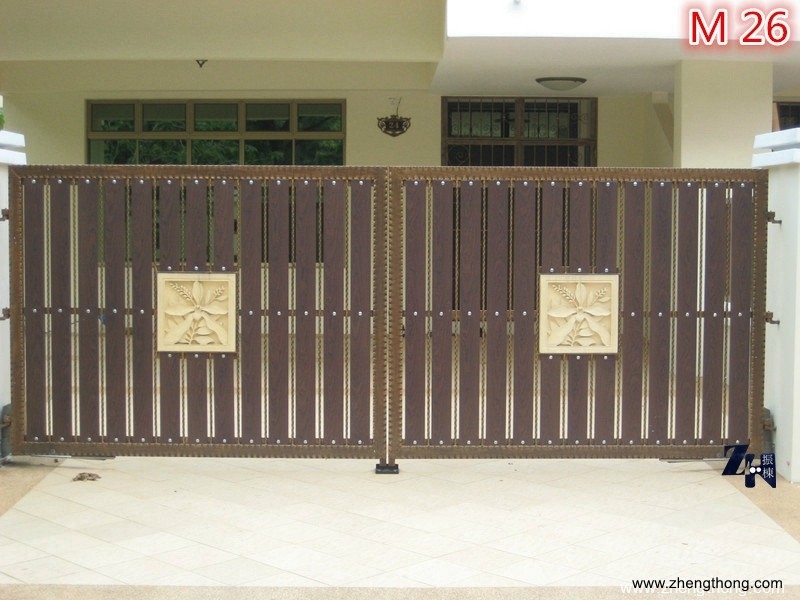 Aluminium Mix Gate - M26 Johor Bahru Gate Design  Aluminium Mix Gates Choose Sample / Pattern Chart