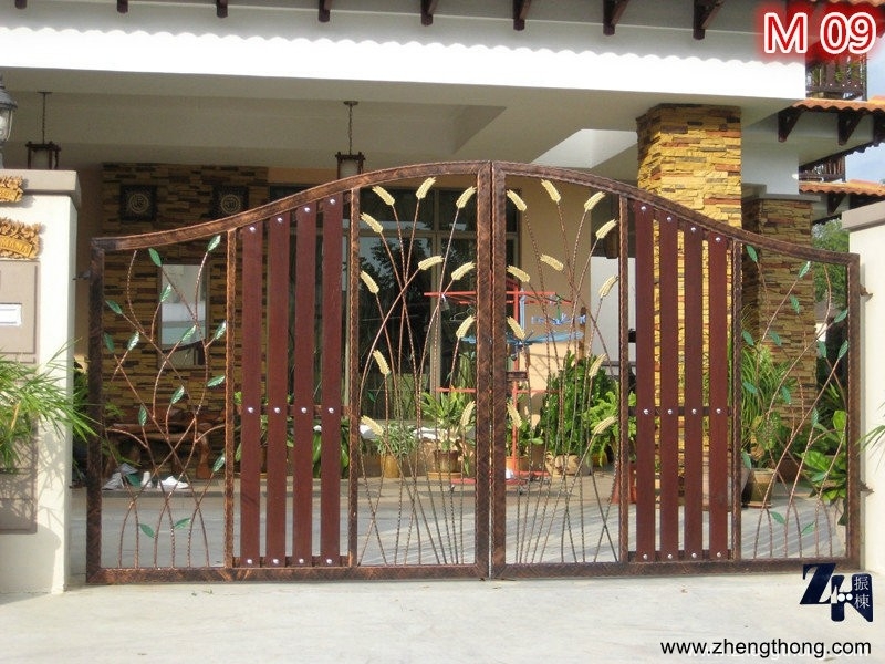 Aluminium Mix Gate - M09 Johor Bahru Gate Design  Aluminium Mix Gates Choose Sample / Pattern Chart