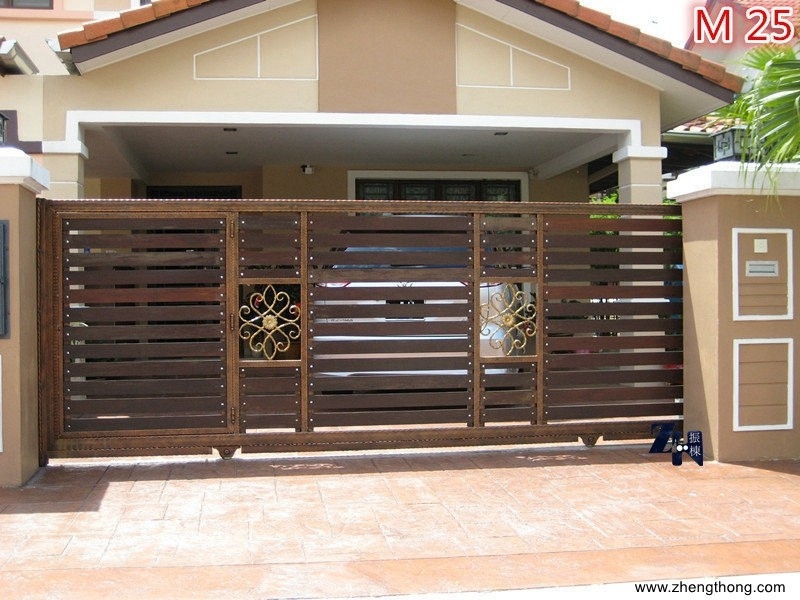 Aluminium Mix Gate - M25 Johor Bahru Gate Design  Aluminium Mix Gates Choose Sample / Pattern Chart