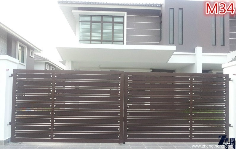 Aluminium Mix Gate - M34 Johor Bahru Gate Design  Aluminium Mix Gates Choose Sample / Pattern Chart