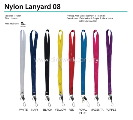 Nylon Lanyard 08