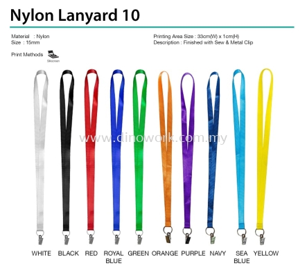 Nylon Lanyard 10