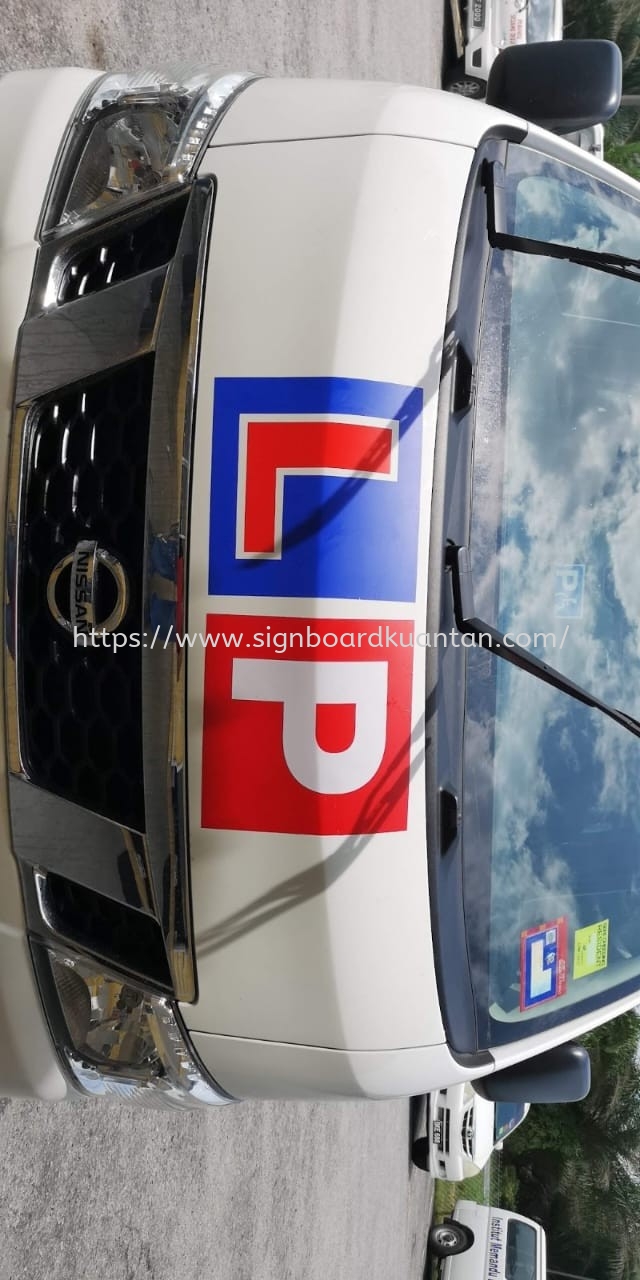 EXCELLENCE AUTOMOTIVE DRIVING TRUCK LORRY & VAN STICKER PRINTING AT KUANTAN AIR PUTIH 