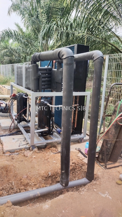 Malaysia kuala lumpur industrial sus 304l water chiller /stainless steel water cooling coil system