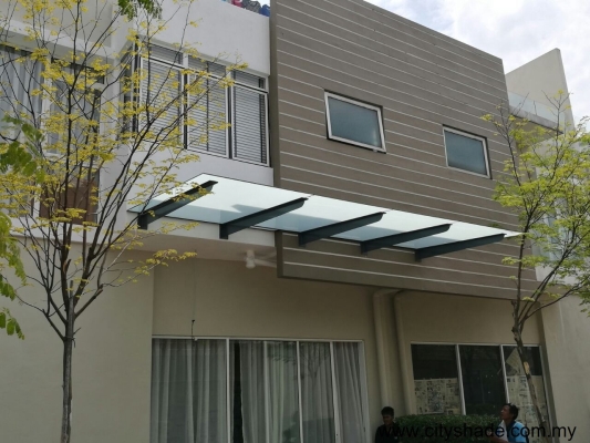 Glass Roofing Awning