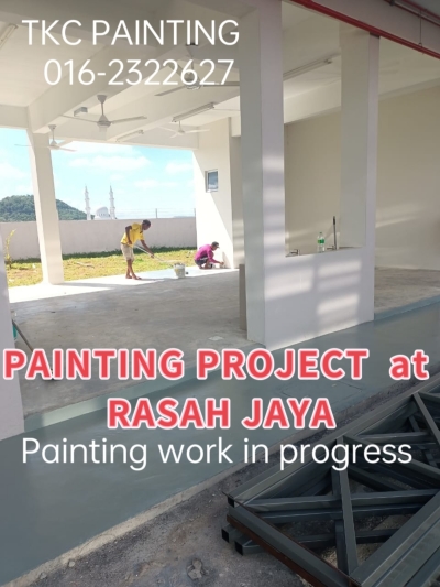 PAINTING PROJECT AT RASAH JAYA (BANGLO)