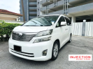 TOYOTA VELLFIRE 2008 - 2014 = INJECTION DOOR VISOR WITH STAINLESS STEEL LINING TOYOTA INJECTION