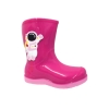 KIDS PULL ON TRENDY RAIN BOOT (RM 935-1-FU) (AT.X) Rain Boots Kids Shoes