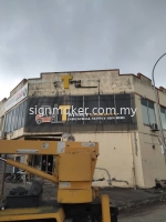 3D Non Lit Signage Installed at Shah Alam 