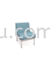 FOS-025-1-N1 - RECEPT - 1 SEATER SOFA W/O ARMREST Fabric Sofa Office Sofa Office Sofa / Bench / Lounge