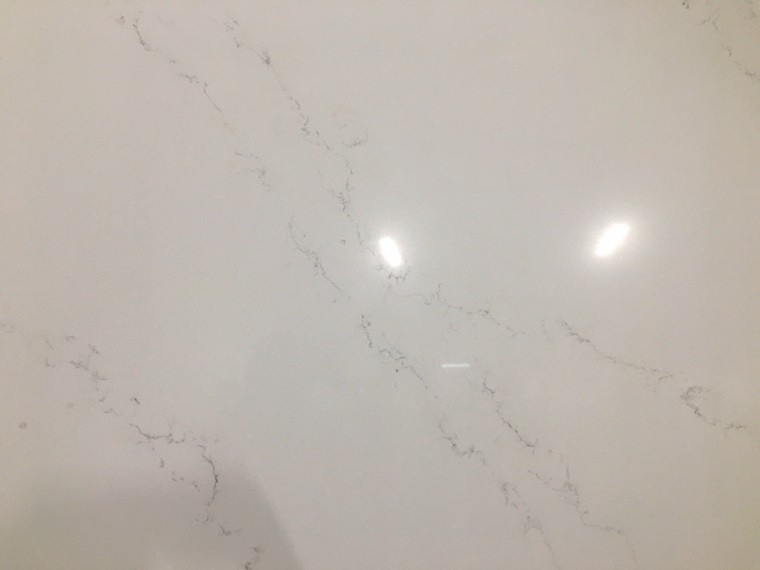 Artificial Quartz : Swiss White  Engineered Quartz Artificial Stones / Tiles / Slabs Choose Sample / Pattern Chart