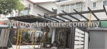 To fabrication,supply and install pergola acp awning no pillar - Shah Alam  Aluminum Composite Panel