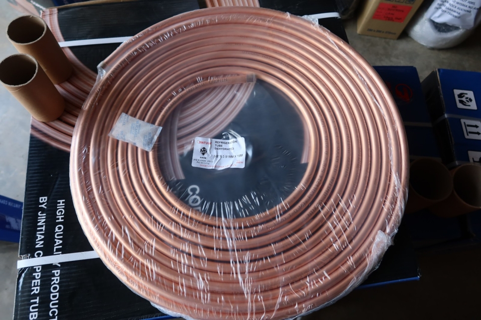JINTIAN CHINA COPPER TUBE COIL JIS H3300 WITH SIRIM