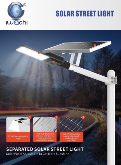 Iwachi Solar (Split) Street Light