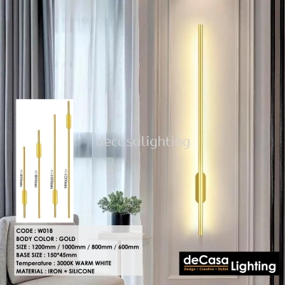 Modern Gold Wall Effect Light (018)