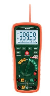 EXTECH EX570 : 12 Function True RMS Industrial MultiMeter with IR Thermometer