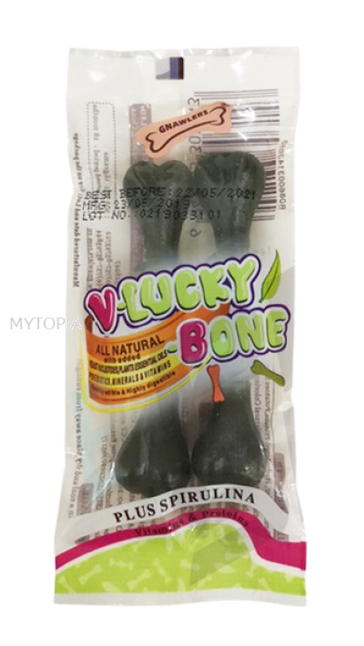 GNAWLERS V-LUCKY BONE SPIRULINA 16G