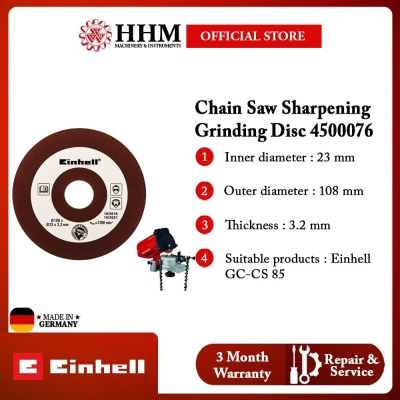 EINHELL Chain Saw Sharpening Grinding Disc (4500076)