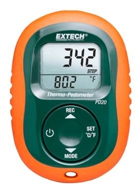 EXTECH PD20 : Thermo-Pedometer