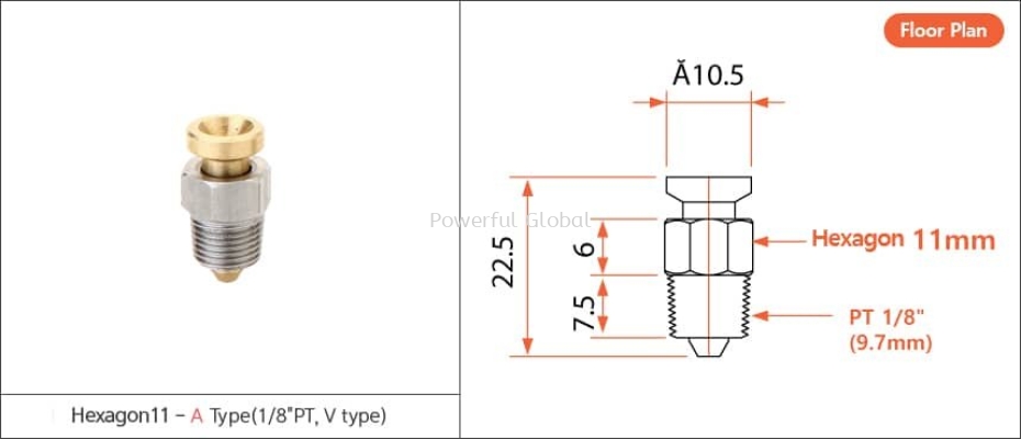 Air Shaft Nozzle Floor Plan