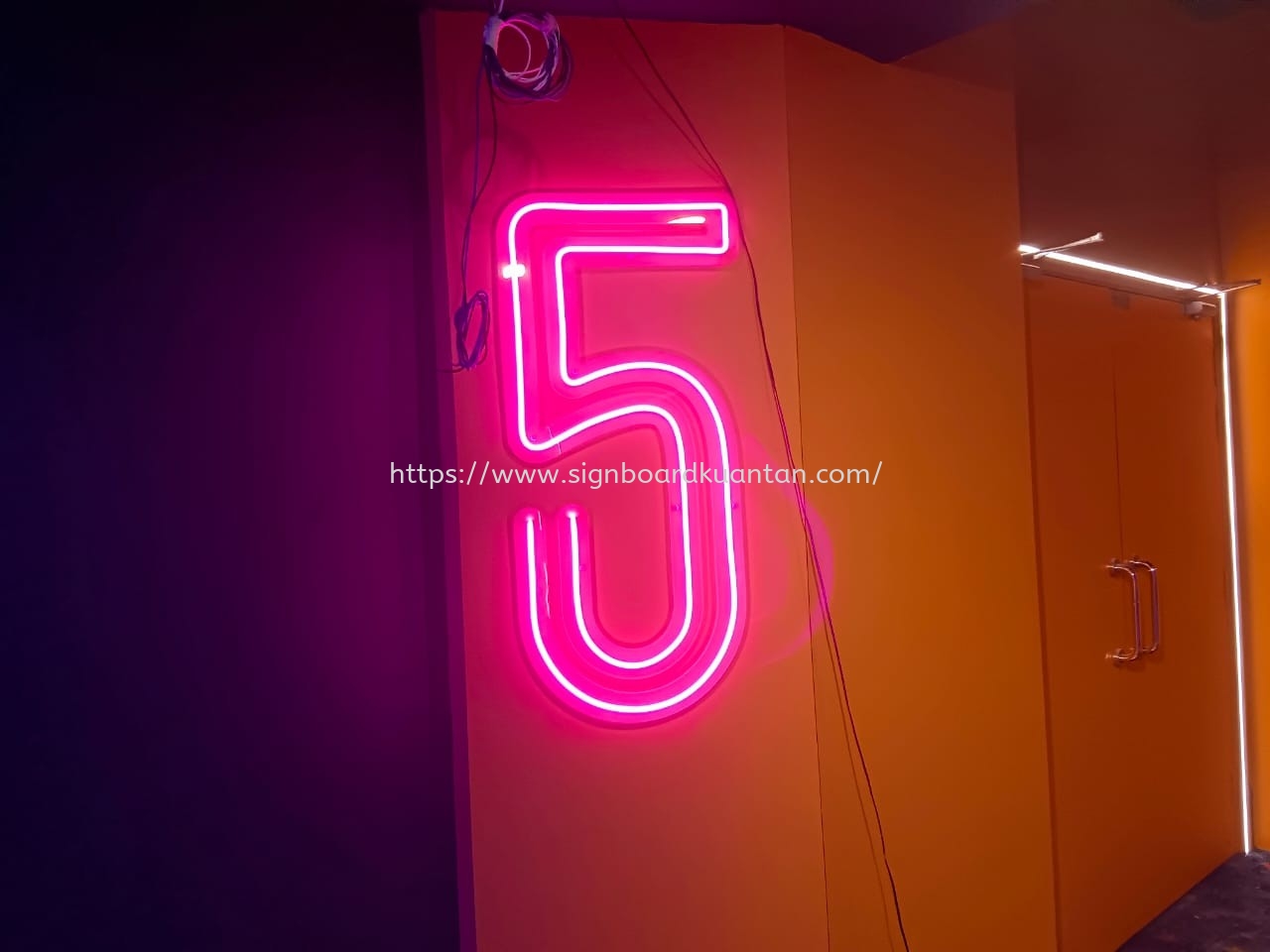 AE CINEMA 3D LED FRONTLIT & LED NEON & LIGHTBOX SIGNAGE SIGNBOARD AT KUANTAN 