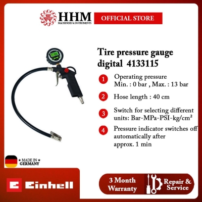 EINHELL Tire Pressure Gauge Digital