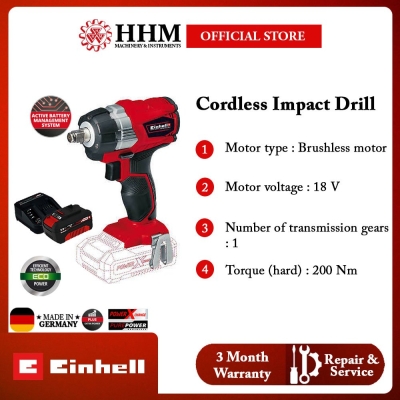 EINHELL Cordless Impact Driver Set (TE-CW-18Li-BL)