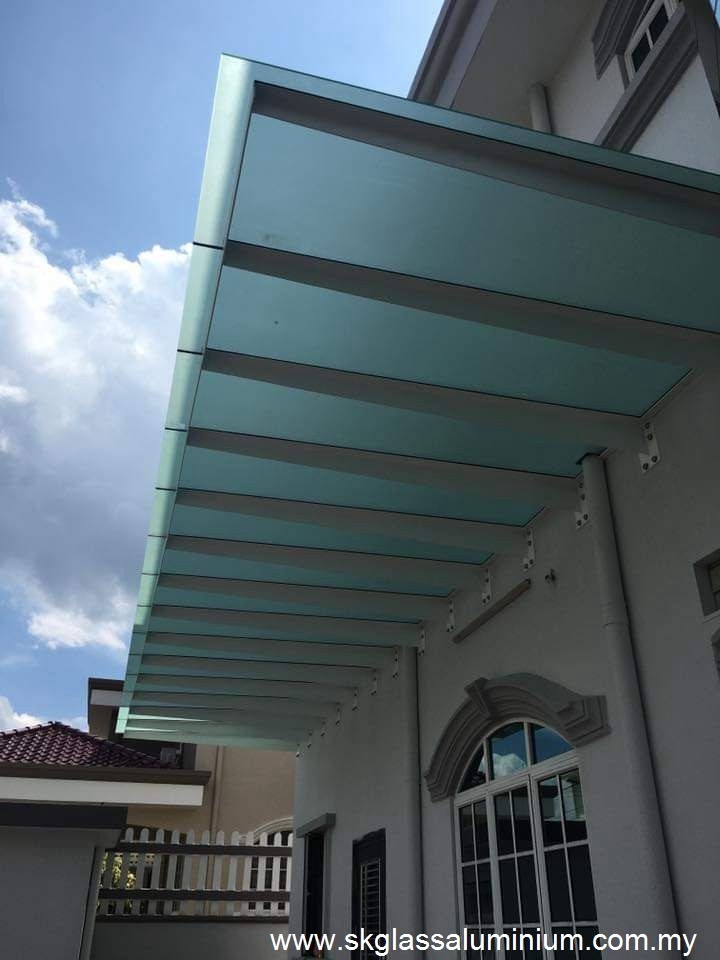 Selangor Glass Awning Design Glass Canopy / Glass Awning Roofing & Awning Malaysia Reference Renovation Design 
