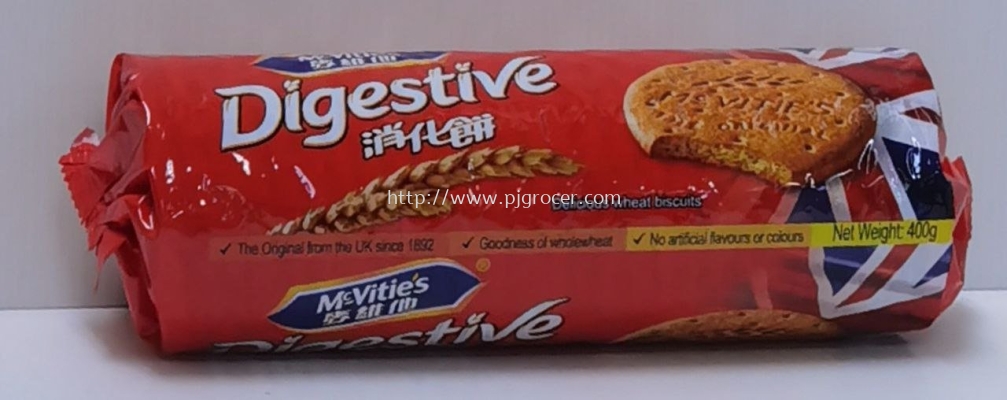 MCVITIE'S DIGESTIVES BISCUITS 400GM