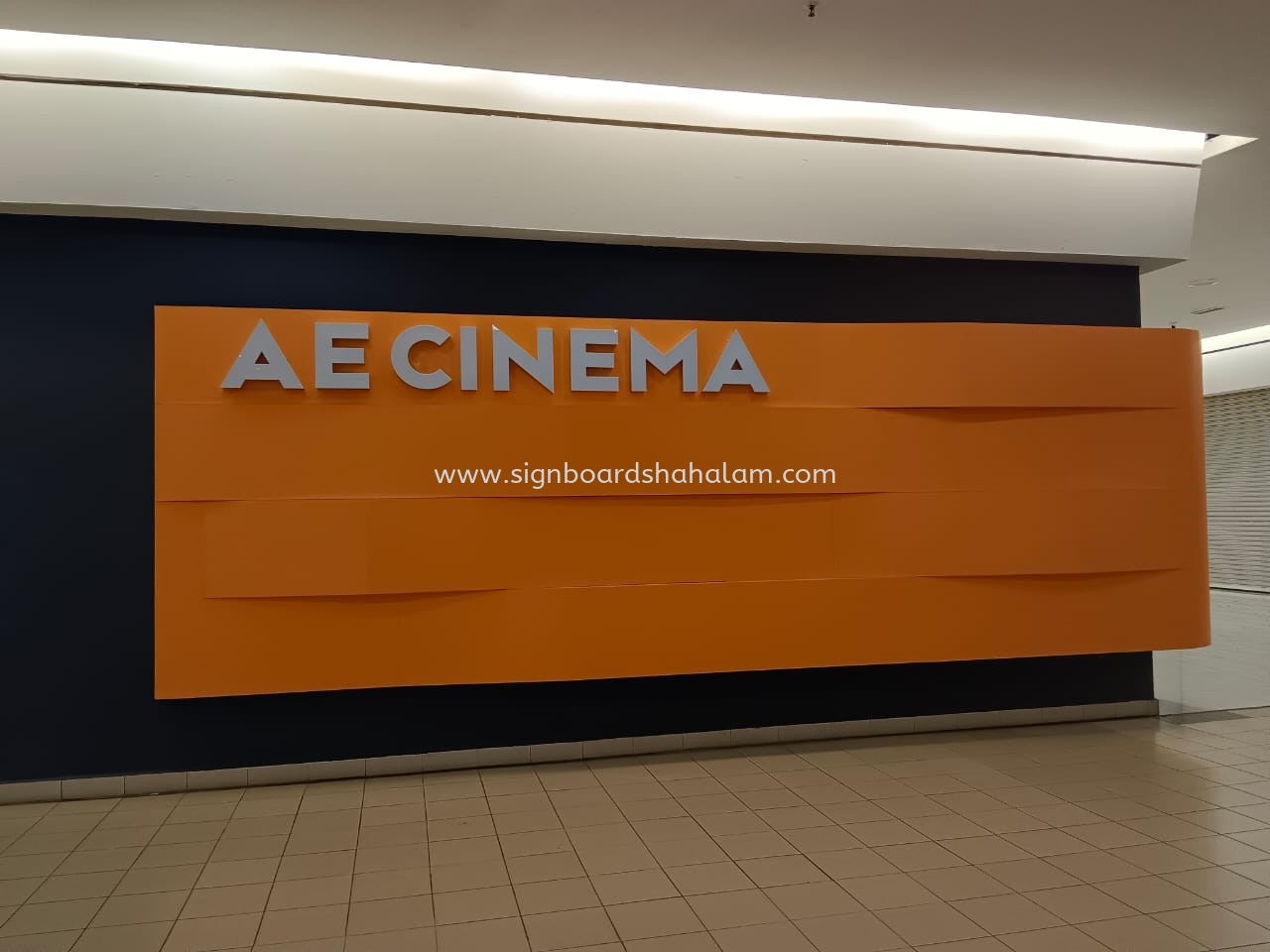 AE CINEMA 3D LED FRONTLIT & LED NEON & LIGHTBOX SIGNAGE SIGNBOARD 