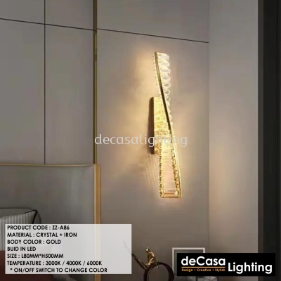 LED CRYSTAL WALL LIGHT (A86)