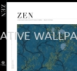 ZEN cover Zen Wallpaper 2023- size: 106cm x 15.5meter