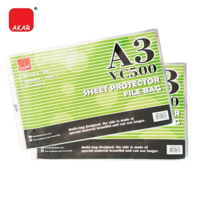 AKAR A3 Horizontal Sheet Protector (10'S / pack)