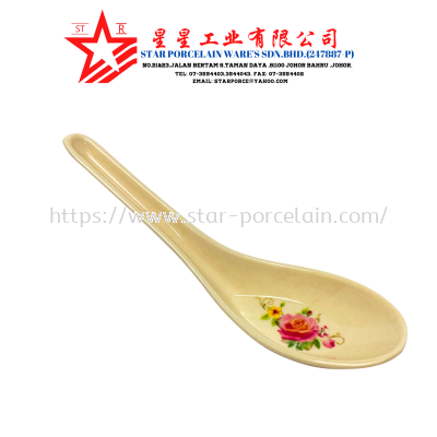 5.5" SPOON (PINK ROSE)