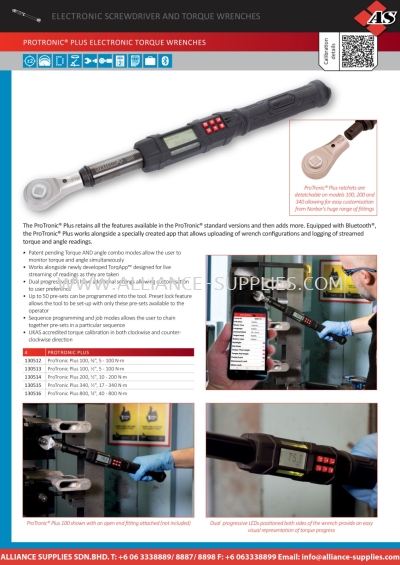 NORBAR Protronic® Plus Electronic Torque Wrenches