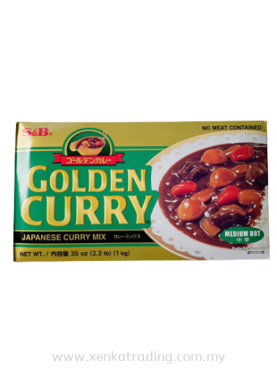 XK262 S&B Medium Hot Golden Curry Mix 1kg