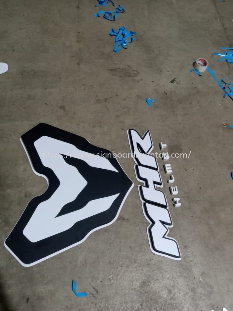 SPEED 9 OUTDOOR PVC FOAM BOARD 3D LETTERING SIGNAGE AT KUANTAN AIR PUTIH 