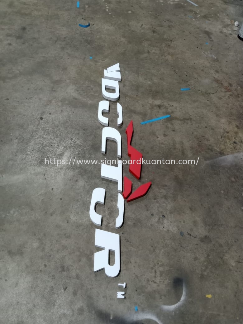 SPEED 9 OUTDOOR PVC FOAM BOARD 3D LETTERING SIGNAGE AT KUANTAN AIR PUTIH 