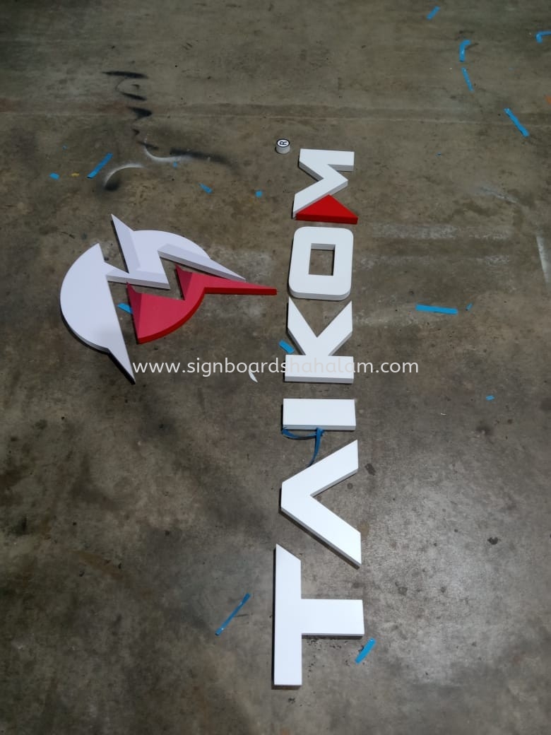 SPEED 9 OUTDOOR PVC FOAM BOARD 3D LETTERING SIGNAGE AT KUANTAN AIR PUTIH 