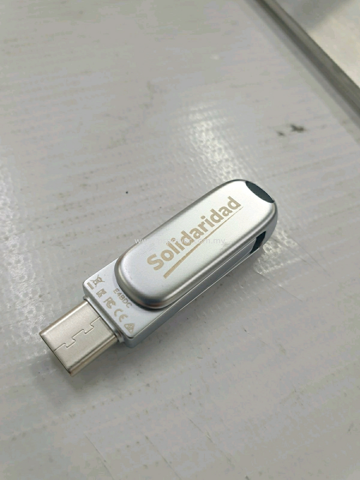 Pendrive Laser Marking Logo Service