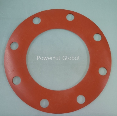 Red Silicone Rubber Gasket FF