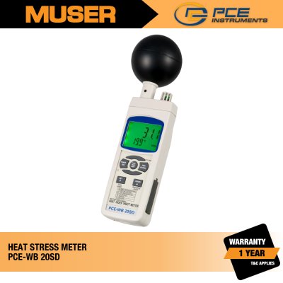 PCE-WB 20SD Heat Stress Meter | PCE Instruments by Muser