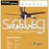 NSB CEILING FAN - URAGANO NSB CEILING FAN / KIPAS SILING