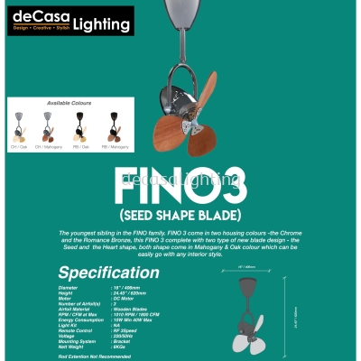 NSB CEILING FAN - FINO 3