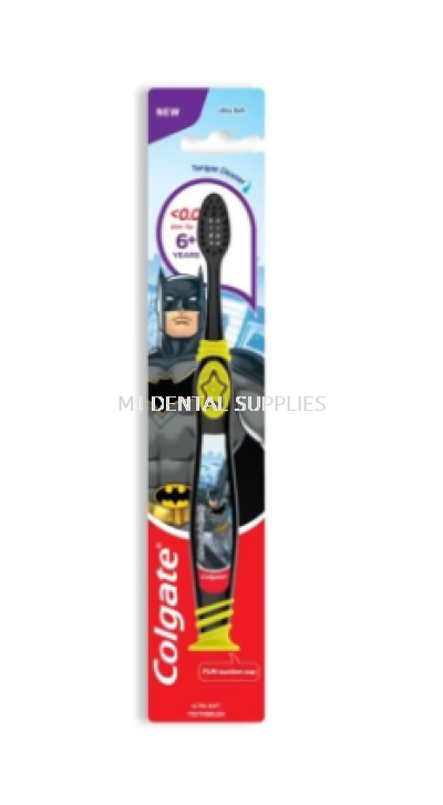 COLGATE KIDS TOOTHBRUSH, BATMAN/BARBIE (6+ YEARS)