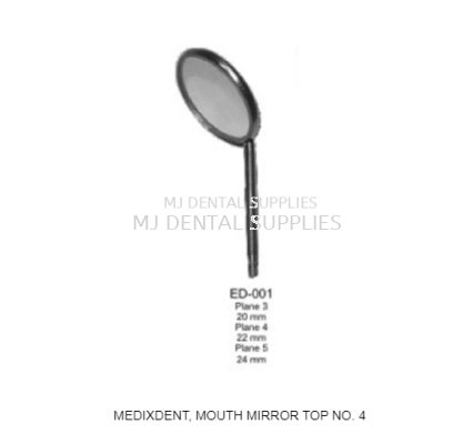 MEDIXDENT, MOUTH MIRROR TOP 