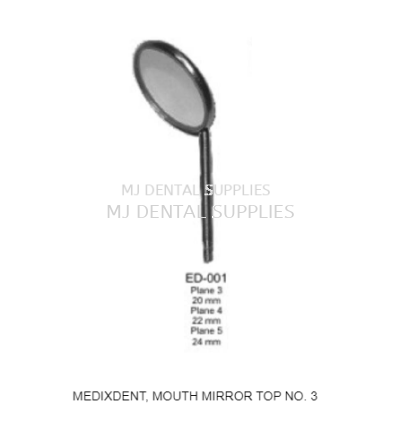 MEDIXDENT, MOUTH MIRROR TOP 